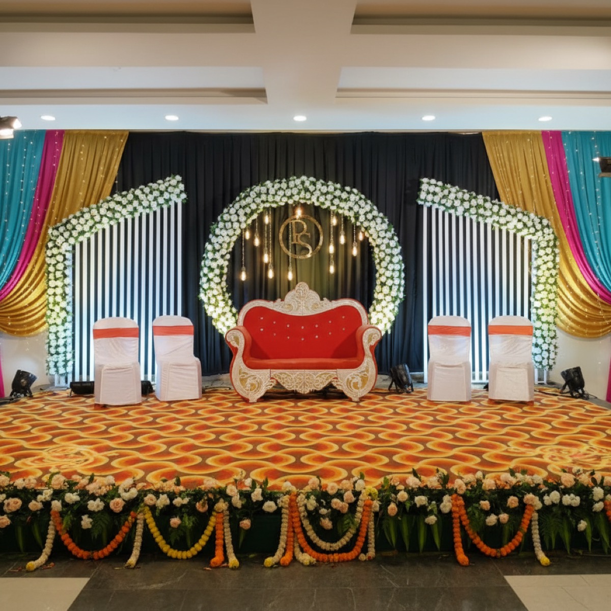 Wedding Stage Floral